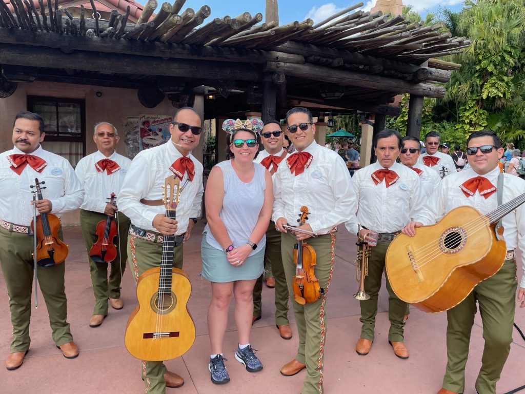 Sarah Eckert Mariachi Cobre EPCOT | Carolina Blogging Travel