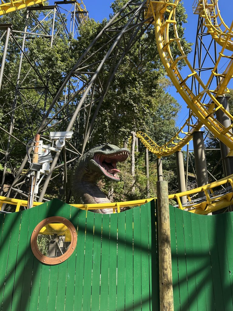 Loch Ness Monster Coaster Busch Gardens Williamsburg Loop